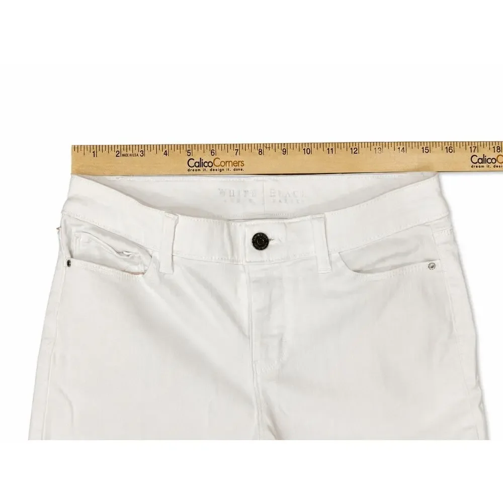 WHBM White Skinny Stretch Denim Jeans Petite Size 2 Short - Picture 11 of 11
